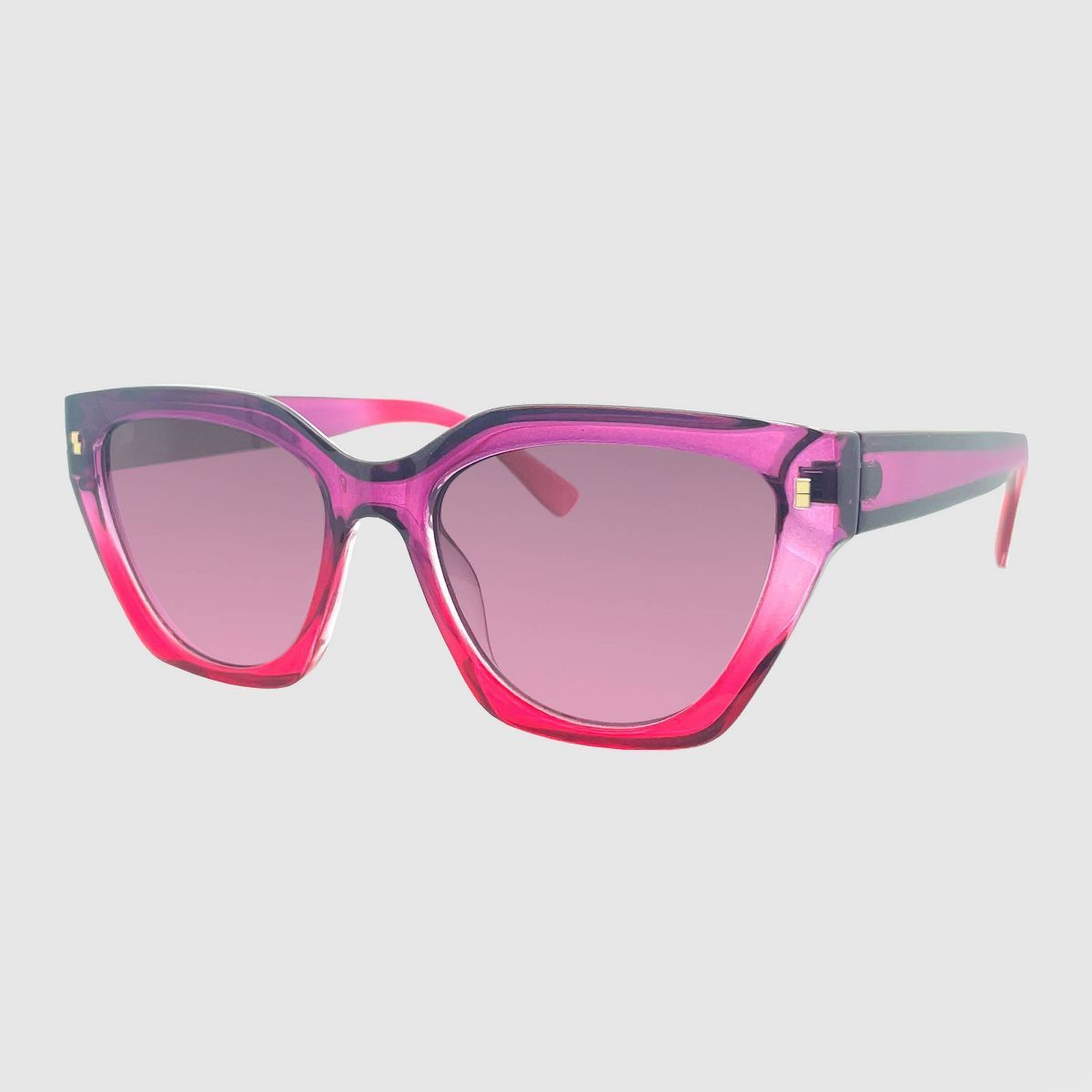 Plastic Cateye Sunglasses - Wild Fable™ Burgundy Red | Target