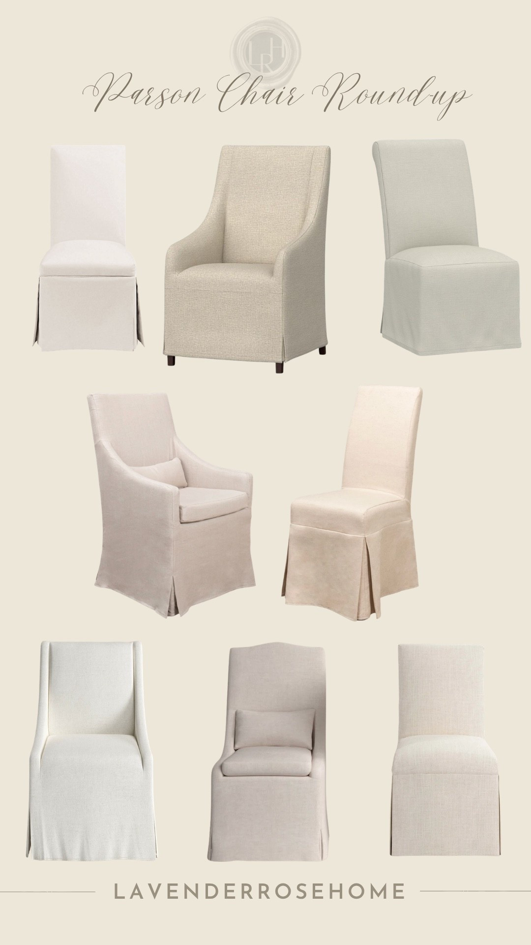 Classic neutral parson chairs I love - simple, timeless, and elegant.

Parson Chair. Slipcovered Dining Chair. Dining Room. Entryway. Makeup Vanity Chair. Dressing Table Chair. Kitchen Nook. Armchair. Neutral Home. Lavender Rose Home. Classic + Collected Home.

#LTKHome