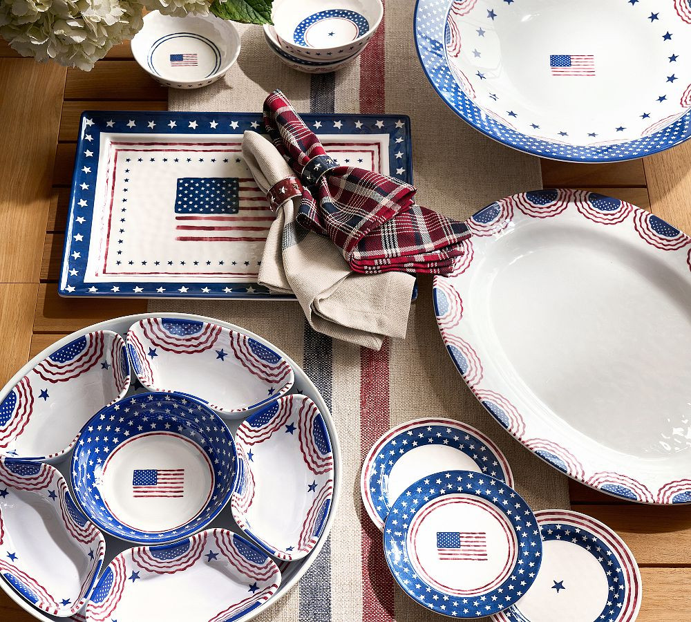 Cabana Americana Outdoor Melamine Multi-Condiment Server PinterestFacebookXCopy LinkEmailPrint | Pottery Barn (US)