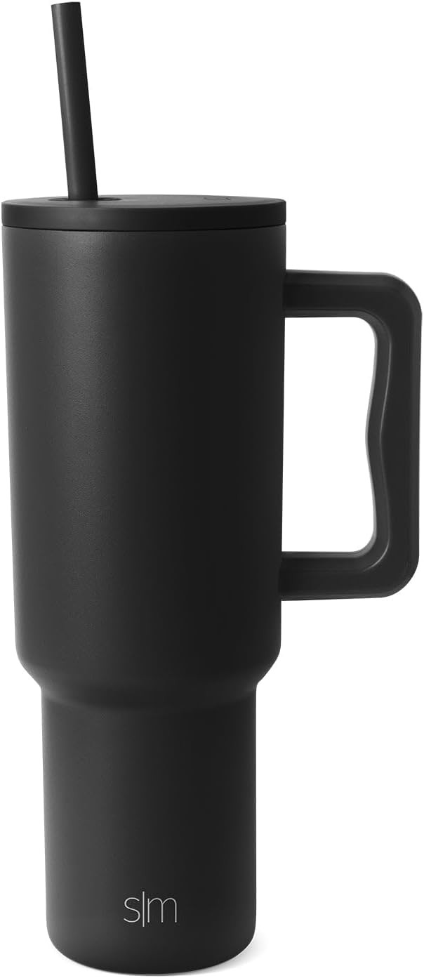 Simple Modern 40 oz Trek Tumbler with Handle and Straw Lid | Cup Holder Friendly Insulated Stainl... | Amazon (US)