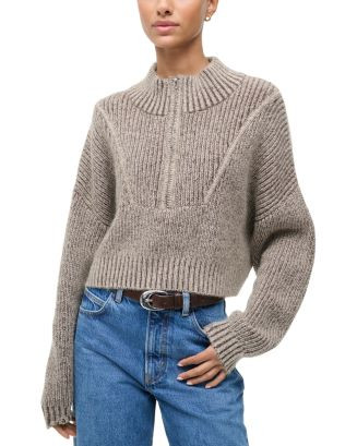 STAUD Hampton Cropped Sweater  | Bloomingdale's EDITORIAL Women's New Arrivals | Bloomingdale's (US)
