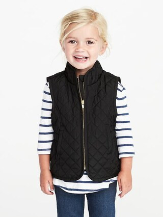 Lightweight Quilted Vest for Toddler Girls | Old Navy US