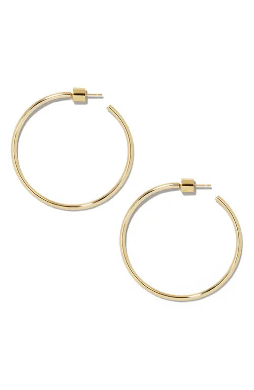 Jennifer Fisher Thread Baby Large Hoops in Gold at Nordstrom | Nordstrom