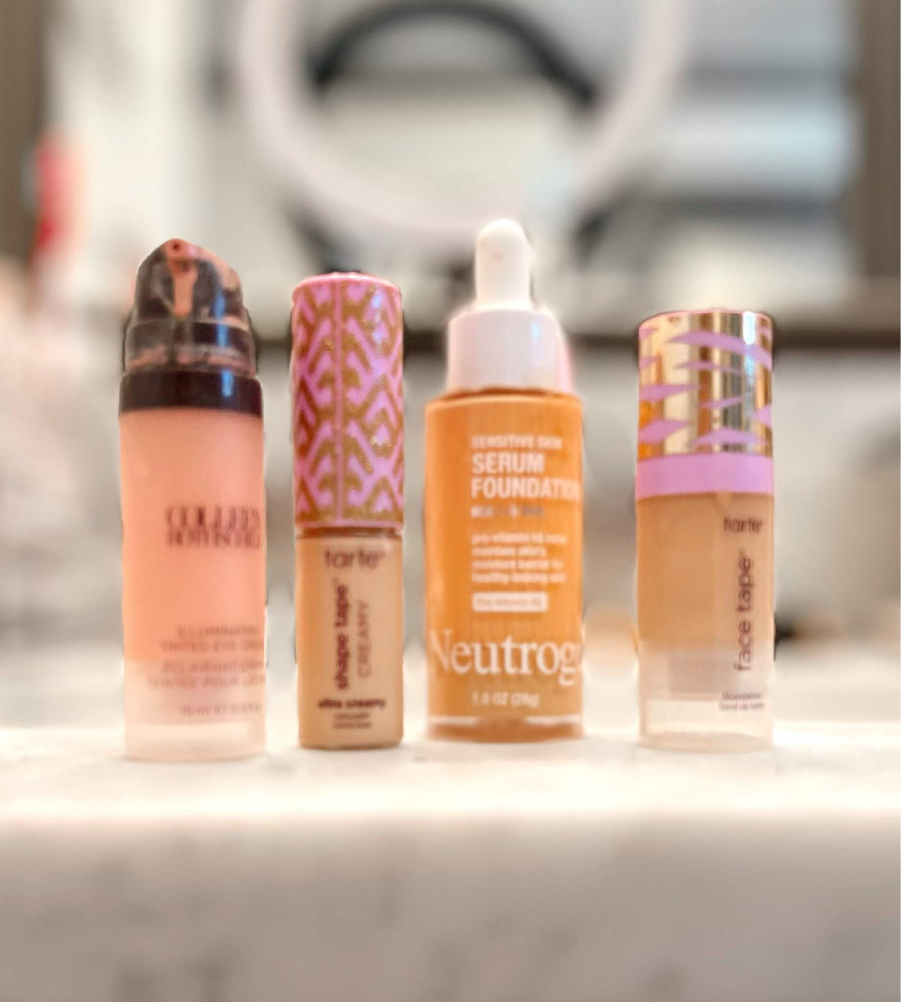 I actually don’t love using foundation, but I LOVE these products and can’t get enough of them. After moisturizing and using Cicapair Tiger Grass Color Correcting Treatment, I put the Colleen Rothschild Illuminating Eye Cream, then Tarte Shape Tape Concealer under my eyes and then I use the Neutrogena Serum Foundation all over - it feels SO good going on! If I feel like I need more coverage I take a few dabs of the Tarte Shape Tape foundation and that’s it! Don't forget you can use my code ASHLEYDOROUGH20 for a discount on all Colleen Rothschild Beauty products at checkout!

#LTKMostLoved #LTKbeauty #LTKstyletip