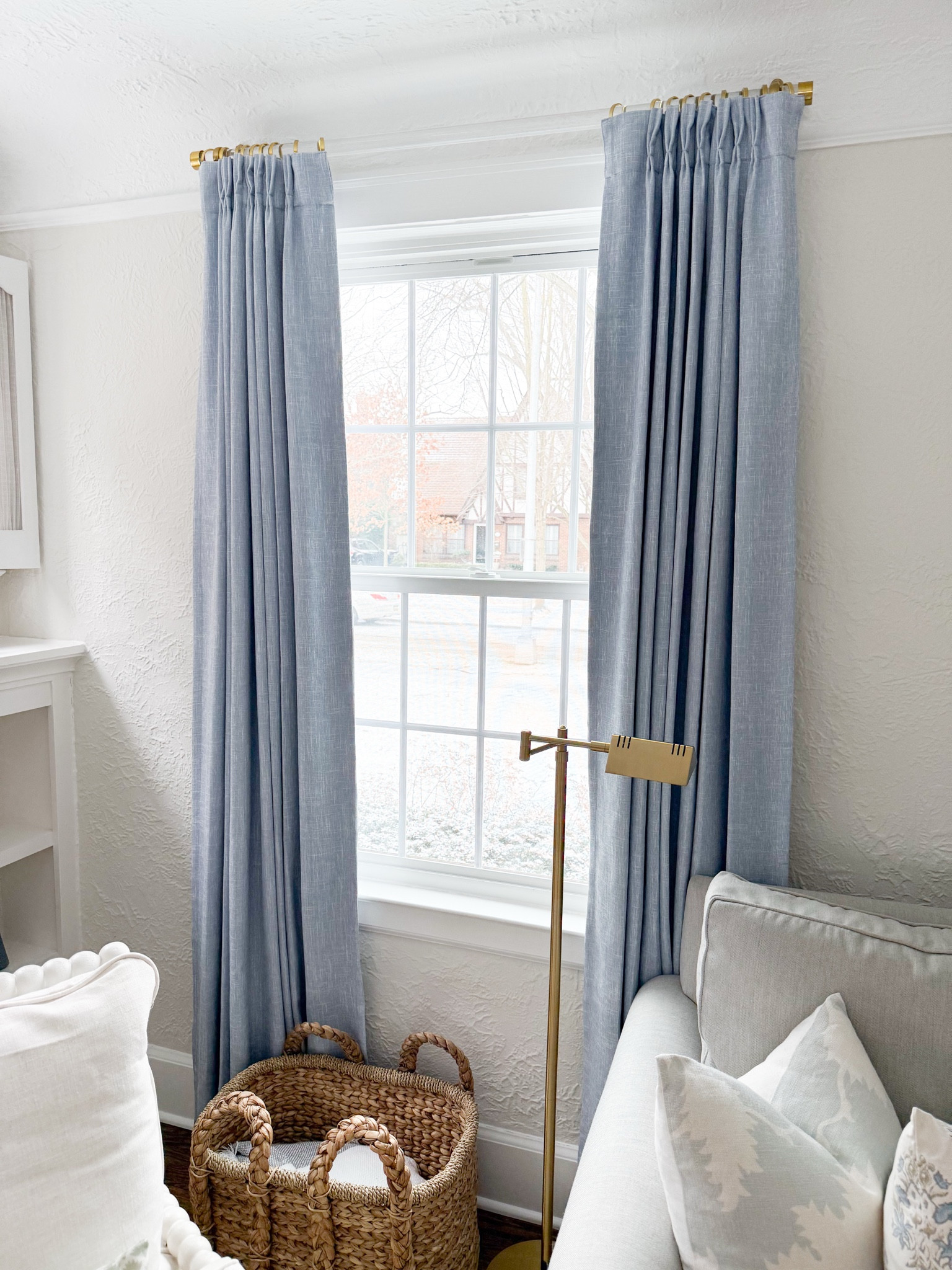 Affordable light blue curtains from Amazon!

#LTKFindsUnder100 #LTKHome