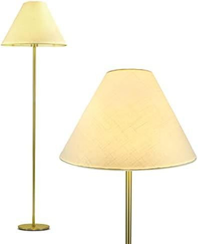 Brightech Mika – Free Standing Classic Floor Lamp – Elegant Tall Pole Lamp for Living Room or... | Amazon (US)