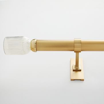 Fluted Glass Finials (Set of 2) | West Elm (US)