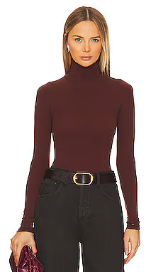 Commando Ballet Turtleneck Bodysuit in Copper from Revolve.com | Revolve Clothing (Global)