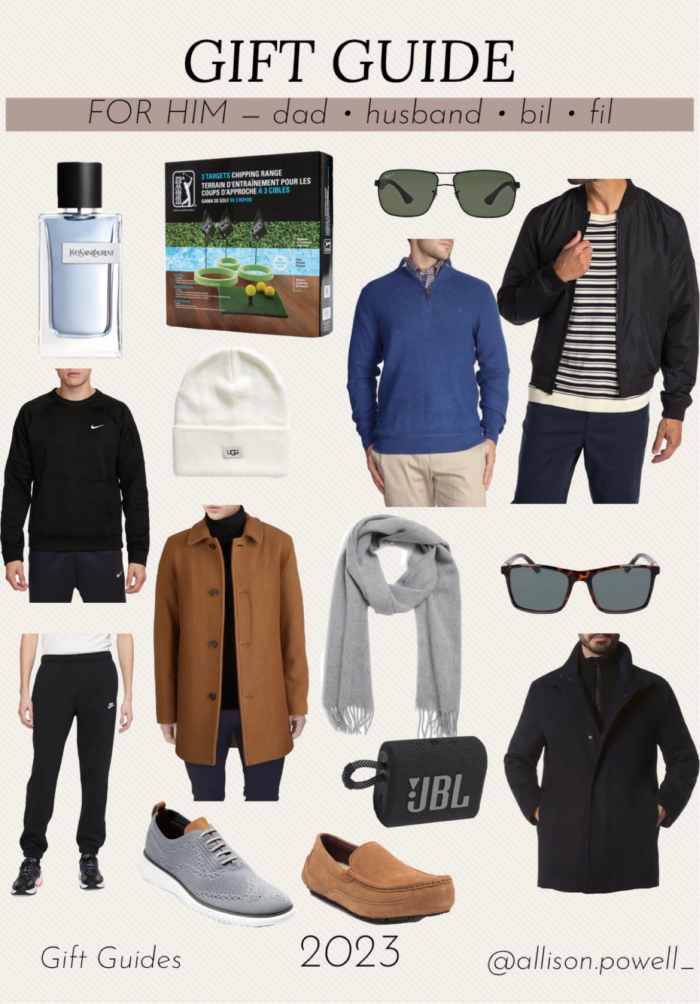 Gift guide : for HIM! 

Gifts for dad
Gifts for husband
Gifts for boyfriend
Gifts for fiancé
Gifts for FIL
Gifts for BIL

#LTKmens #LTKGiftGuide #LTKfindsunder100