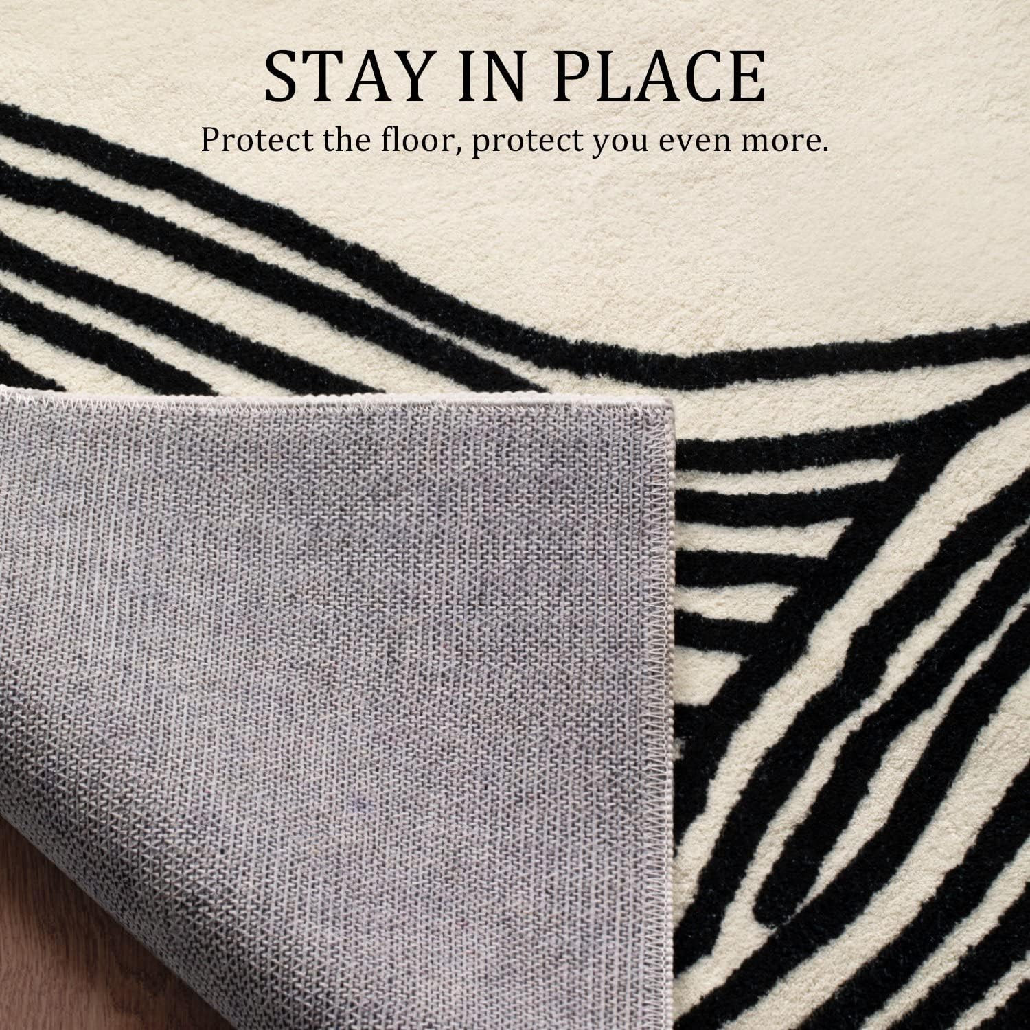 YIHOUSE 8×10 Ft Area Rugs Non-Shedding Washable Rug, Bedroom Living Room Dining Room Office Soft... | Amazon (US)