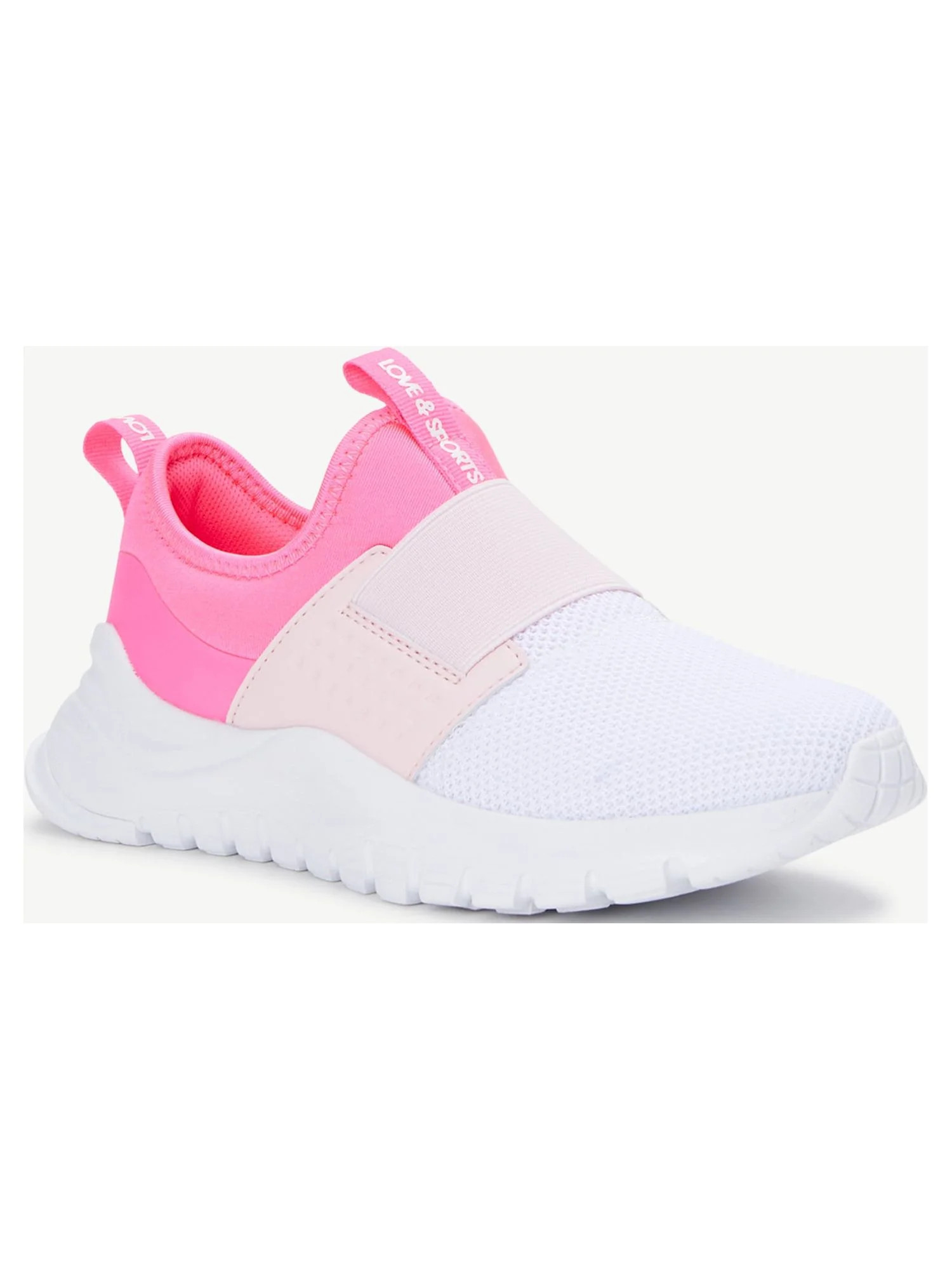 Love & Sports Women's Slip-on Colorblocked Athletic Sneakers | Walmart (US)