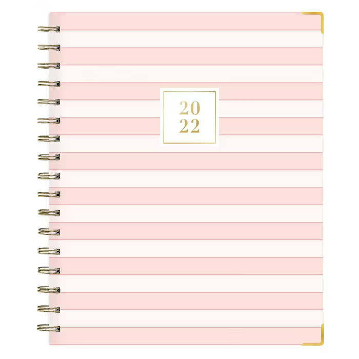 2022 Planner 7" x 9" Weekly/Monthly Wirebound Hardcover Alina - Rachel Parcell by Blue Sky | Target