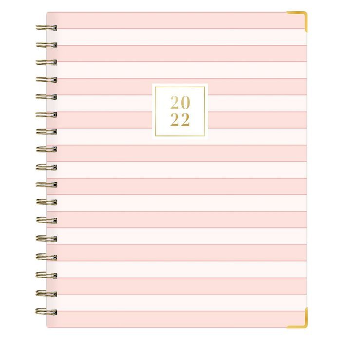 2022 Planner 7" x 9" Weekly/Monthly Wirebound Hardcover Alina - Rachel Parcell by Blue Sky | Target
