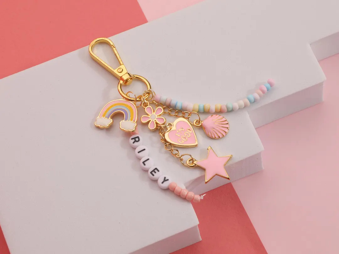 Personalized Baby Gift | Gift for Kids | Personalized Name Keychain | Hand Bag Tags for Girls | P... | Etsy (US)