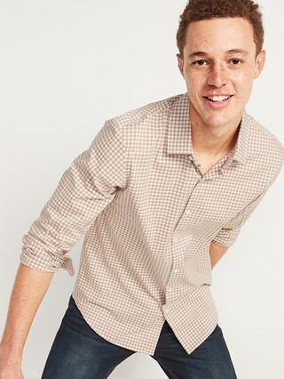 All-New Slim-Fit Pro Signature Performance Dress Shirt for Men | Old Navy (US)