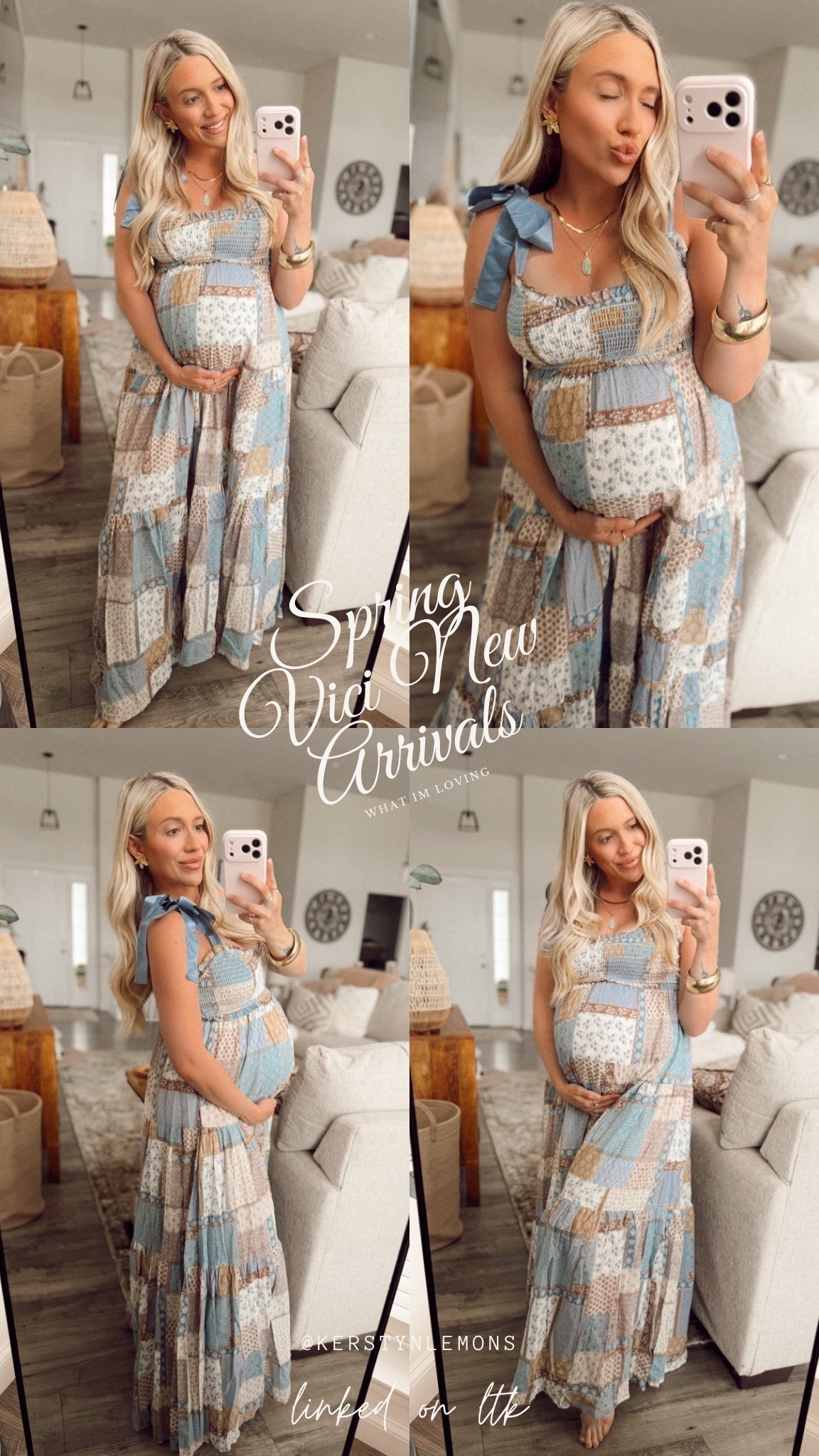 Loving this patchwork dress from @VICI size XS! “KERSTYNSAVE30” for 30% off this look - perfect for Easter Sunday 🐣⛪️✨🕊️

Bump friendly dresses, summer maxis, affordable maxi dresses 


#LTKootd #LTKBump #LTKgrwm