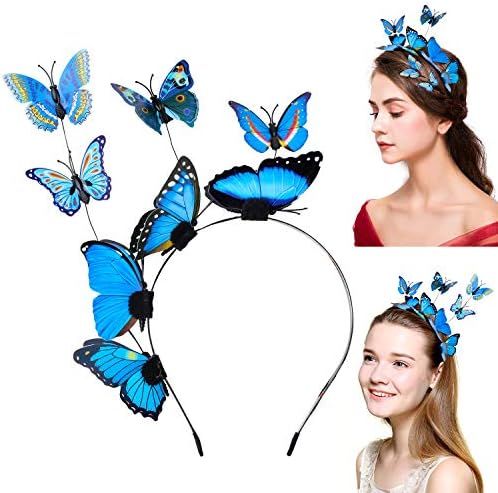 Aniwon Butterfly Headbands for Women, Hair Hoop Hair Band | Amazon (US)