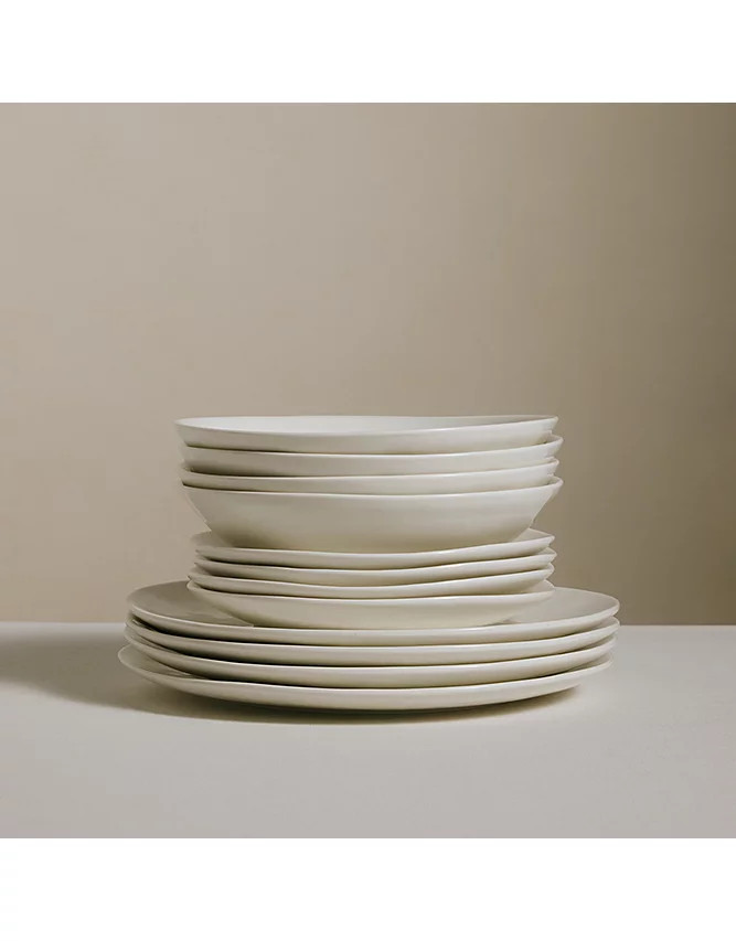 Burnham 12-Piece Dinner Set | The White Company UK & ROW