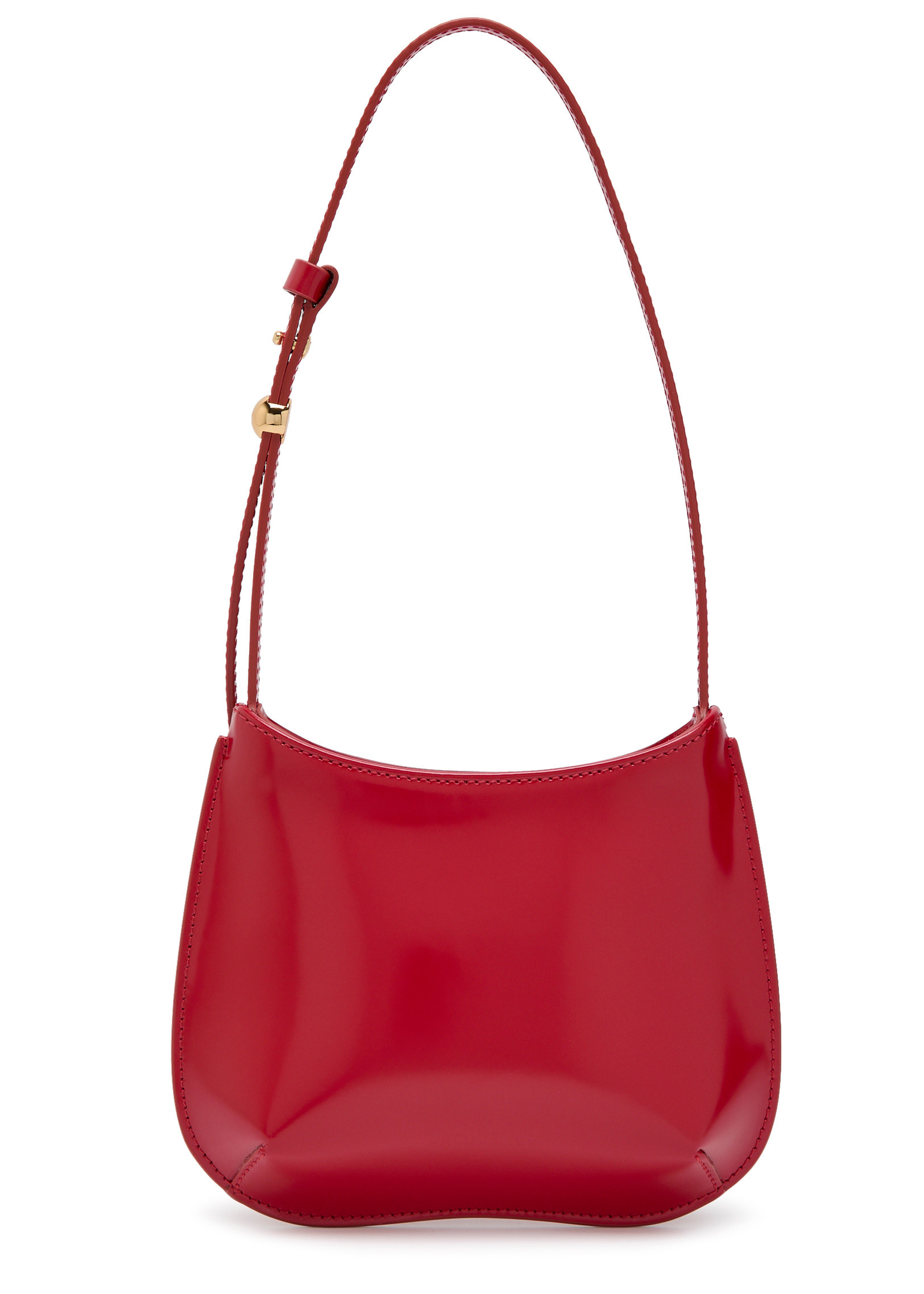 Le Petit Bisou glossed leather shoulder bag | Harvey Nichols