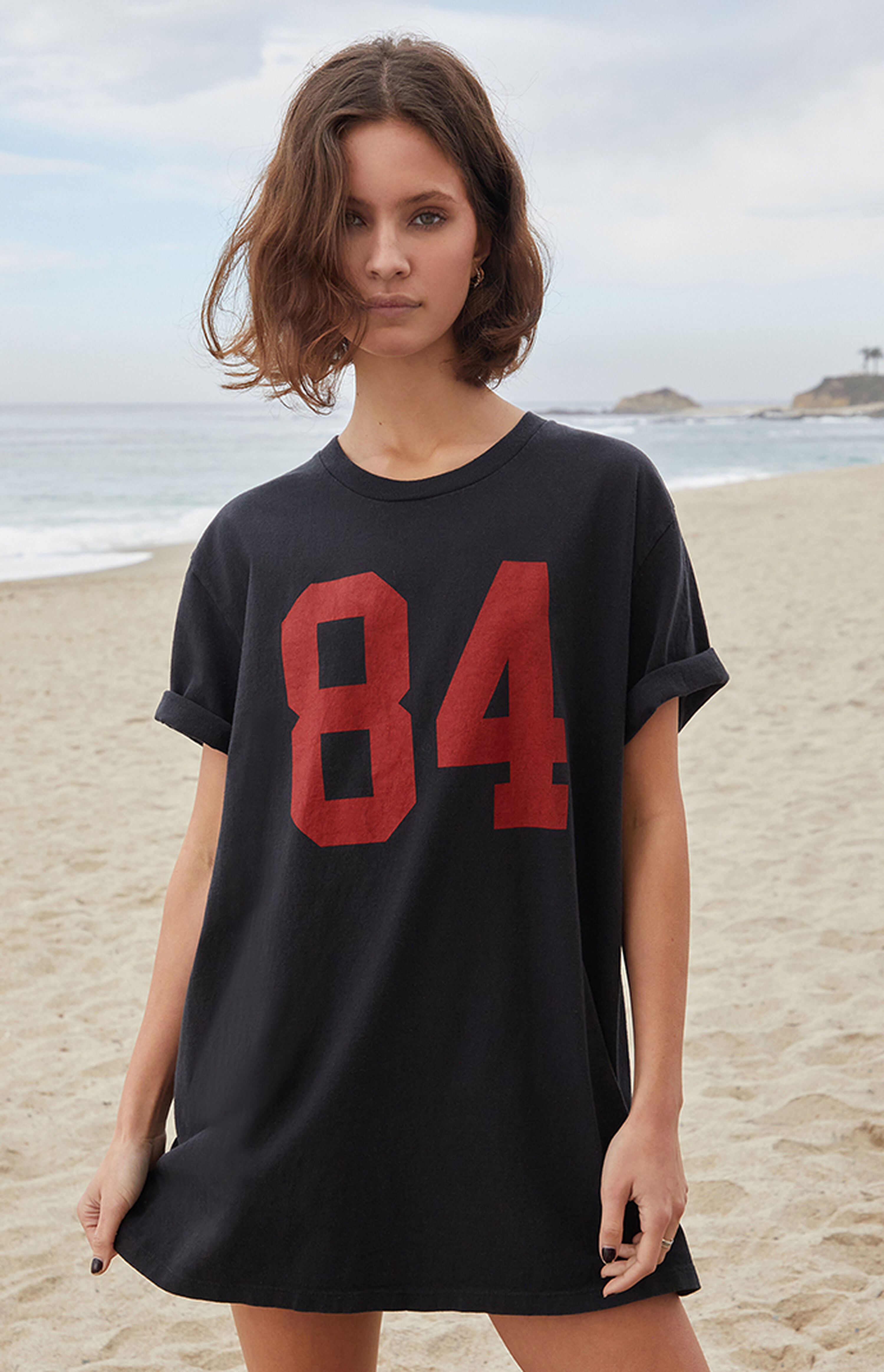 John Galt Black Penelope 84 Oversized T-Shirt | PacSun