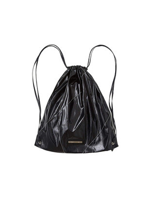 STRING COATING BACK PACK IN BLACK | (주)더블유컨셉코리아/W Concept(KR)