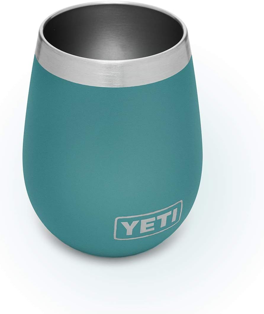 YETI Rambler 10 oz Wine Tumbler, Vacuum Insulated, Stainless Steel       Add to Logie | Amazon (US)