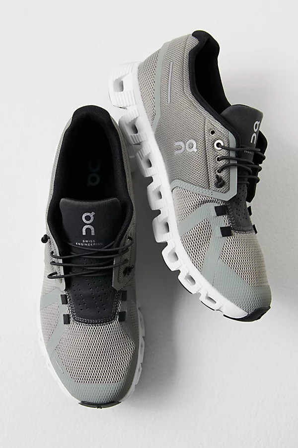 On Cloud 5 Sneakers by On at Free People, Kelp / Shadow, US 11 | Free People (Global - UK&FR Excluded)