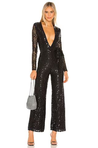 Lovers and Friends Leighton Jumpsuit in Black from Revolve.com | Revolve Clothing (Global)