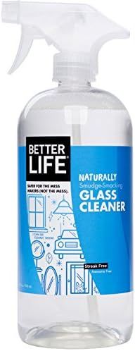 Better Life Natural Streak Free Glass Cleaner, 32 oz | Amazon (US)
