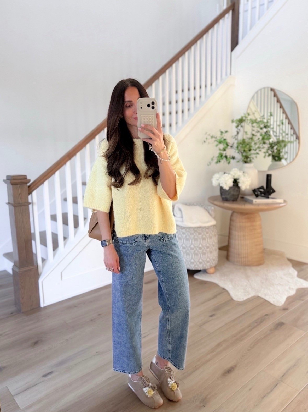 This butter yellow sweater is such a pretty pop for spring and pairs perfectly with classic denim. Easy, bright, and one of those outfits you’ll keep reaching for.

butter yellow outfit, spring outfit ideas, casual denim outfit, everyday style, soft color trend, chic casual look, spring sweater outfit, light wash jeans outfit, effortless style, neutral spring palette, annabrstyle

#LTKTravel #LTKootd #LTKSeasonal