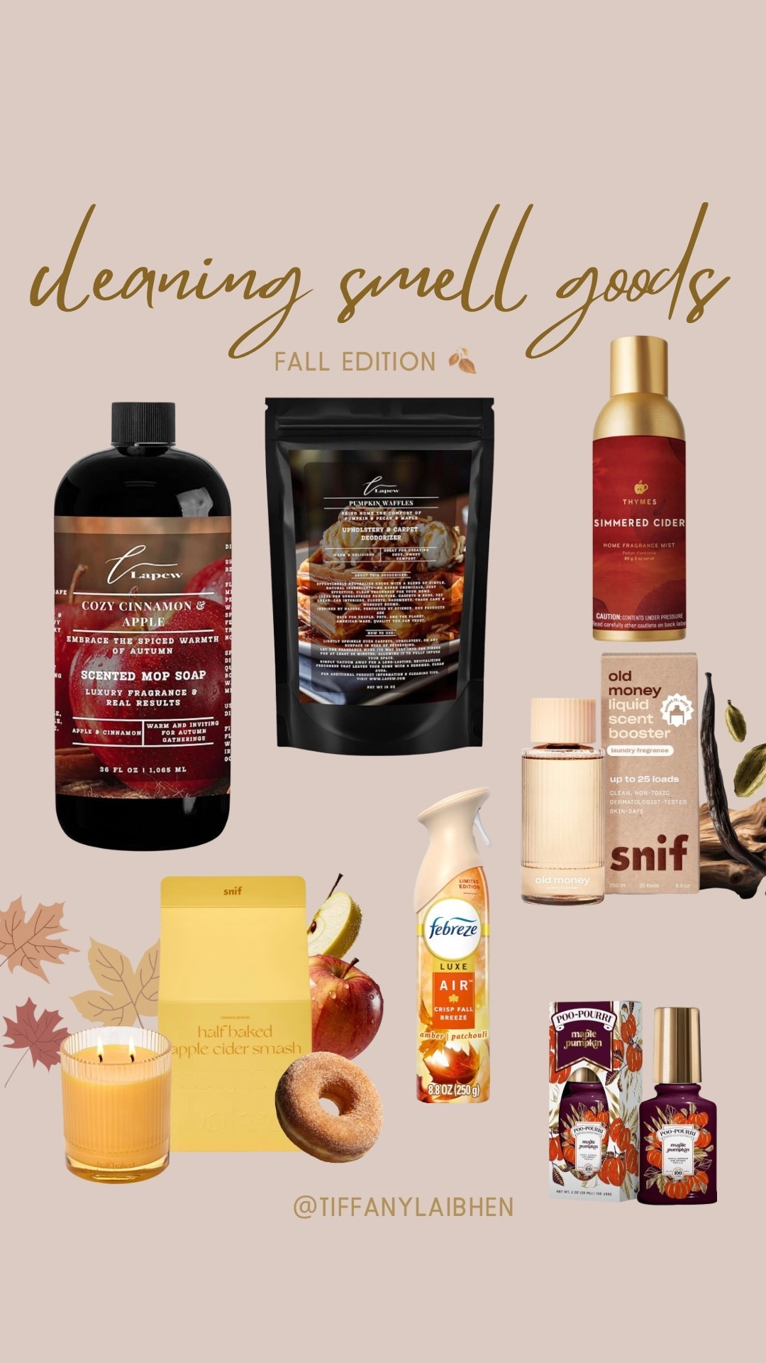 pov: your house smells like an apple cider donut w/ a pumpkin chai on the side ☕️ 🍂 