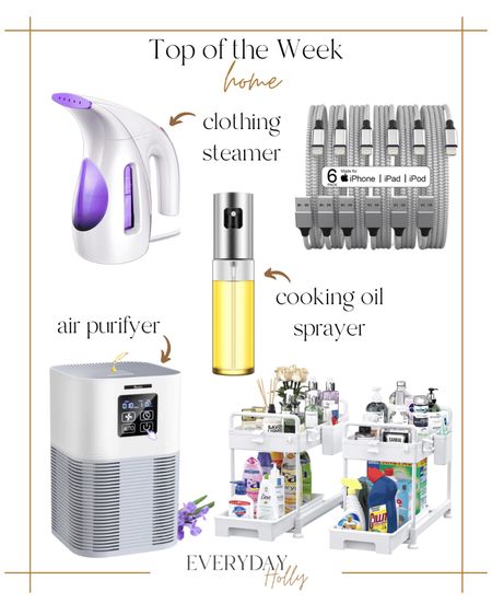 Best selling home finds from this last week! 😍

home items | home essentials | home organizer | organization | steamer | kitchen essentials | air purifier 

#LTKhome #LTKunder50
