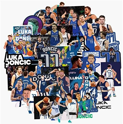 50PCS Basketball Star Stickers for Water Bottle, Laptop, Bicycle, Computer, Motorcycle, Travel Ca... | Amazon (US)