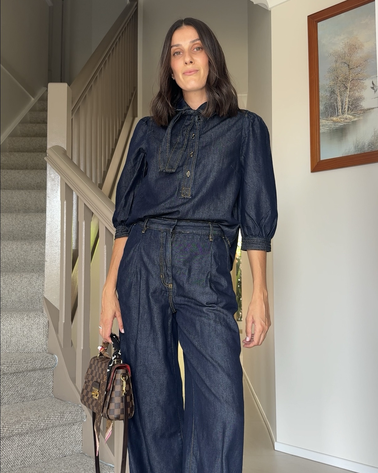 Double denim set 🩵 can’t go wrong x 