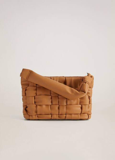 Braided design bag | MANGO (US)