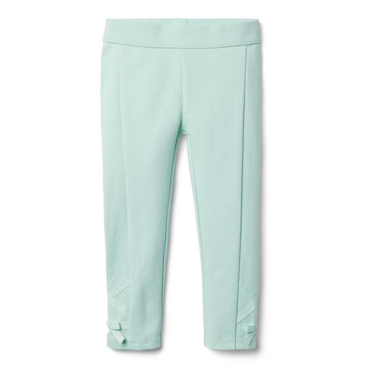 Ribbon Cuff Ponte Pant | Janie and Jack