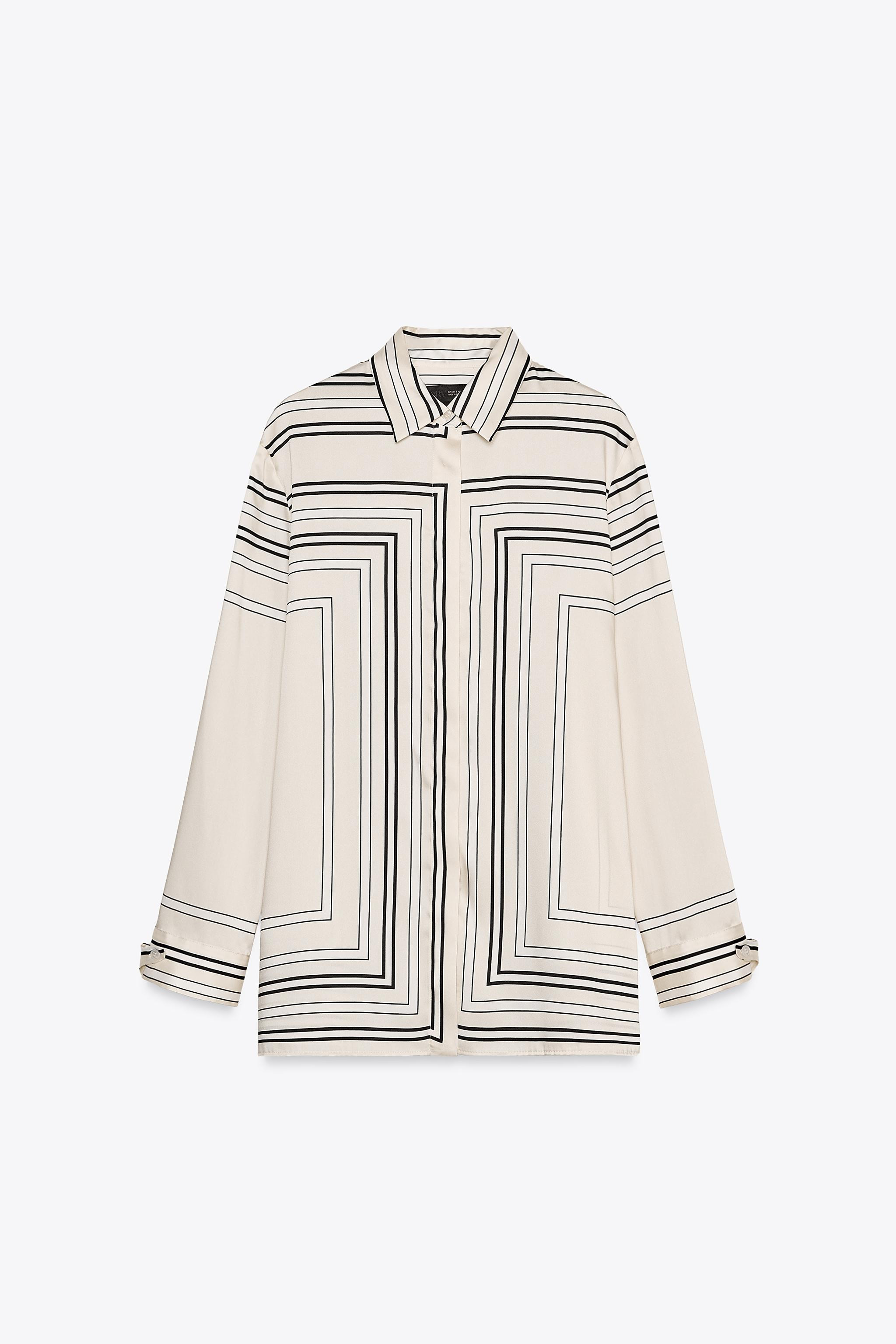 PRINTED SHIRT ZW COLLECTION | Zara US