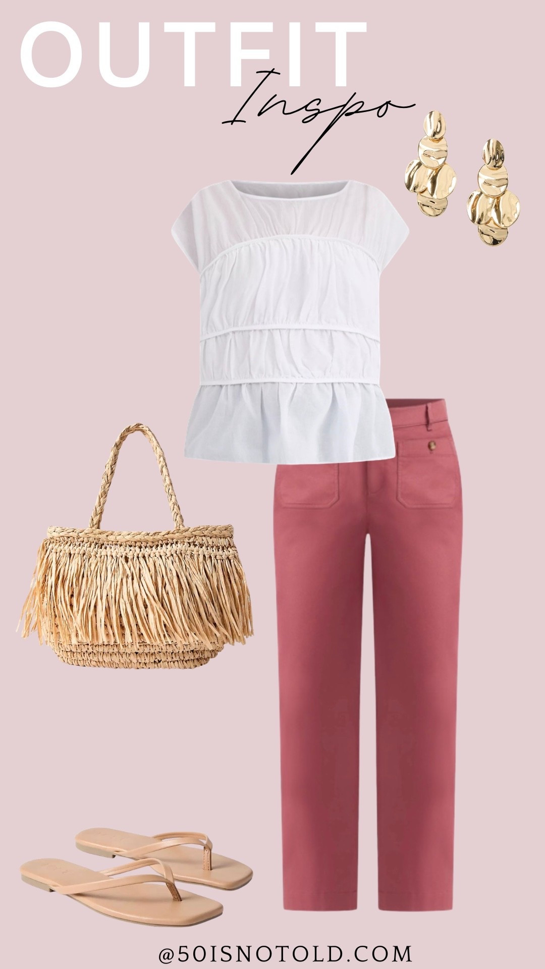 Outfit inspo for women | Loft new arrivals | Summer outfit | Summer handbag

#LTKWorkwear #LTKOver40 #LTKootd