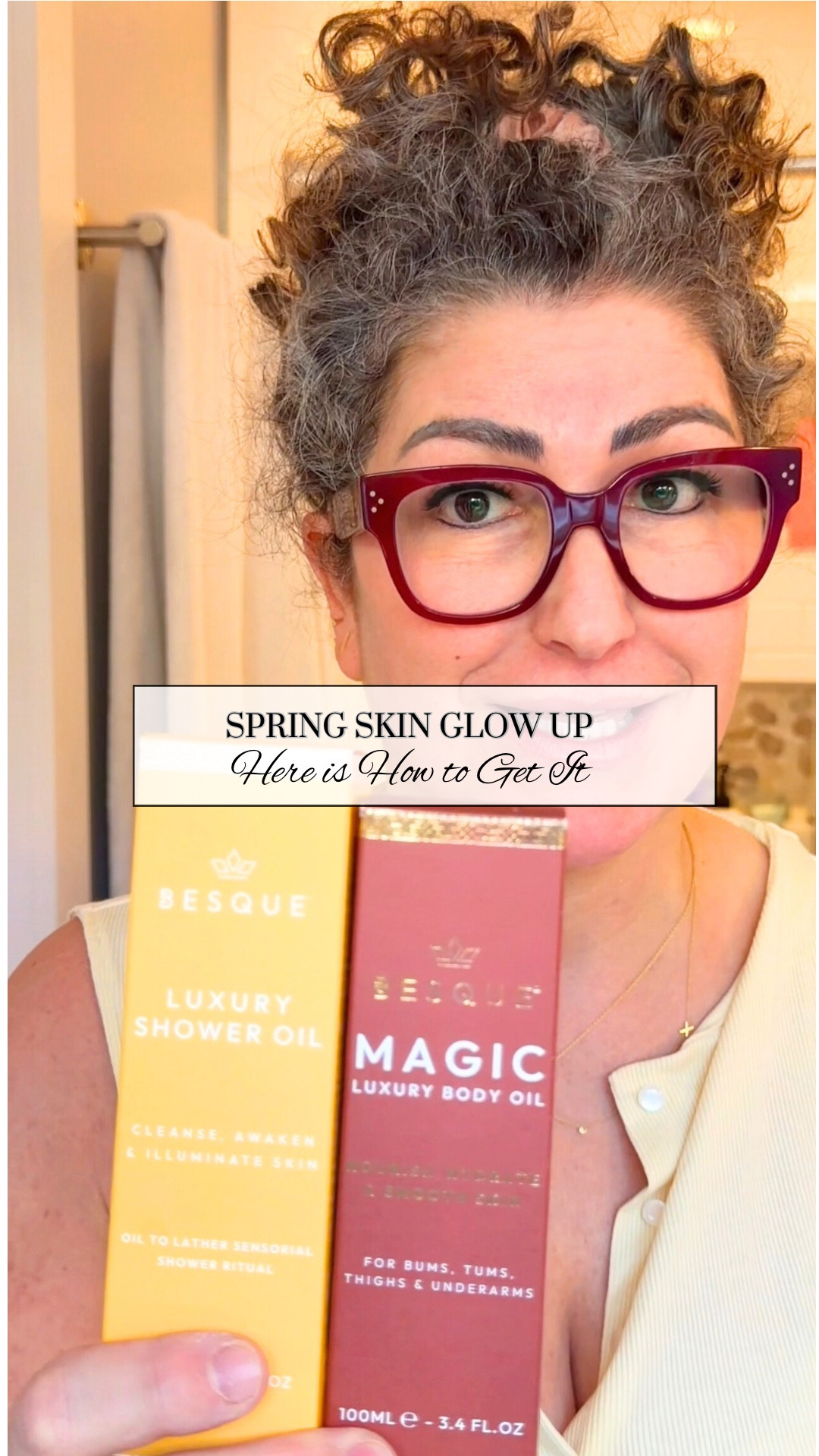 🔗 15% off - 
https://www.besque.co/YYNSY0192

😱You know I’m picky about what actually earns a spot in my routine…

But this combo surprised me🩷

The shower oil turns into this silky milky cleanser so your skin feels clean without that tight stripped feeling

Then the magic oil goes on after and locks everything in

The result?
Soft, glowy, hydrated skin that lasts

Honestly… this feels like one of those little upgrades that makes your whole routine better

If you’ve tried body oils before I’m curious… do you love them or hate them?

#midlifebeauty
#over40skincare
#beautyroutinefinds
#skintipsforwomen
#glowingskinroutine

#LTKbeauty
#LTKskincare
#LTKselfcare
#LTKover40
#LTKunder50 #LTKluxury
#LTKwellness
#LTKspringbeauty