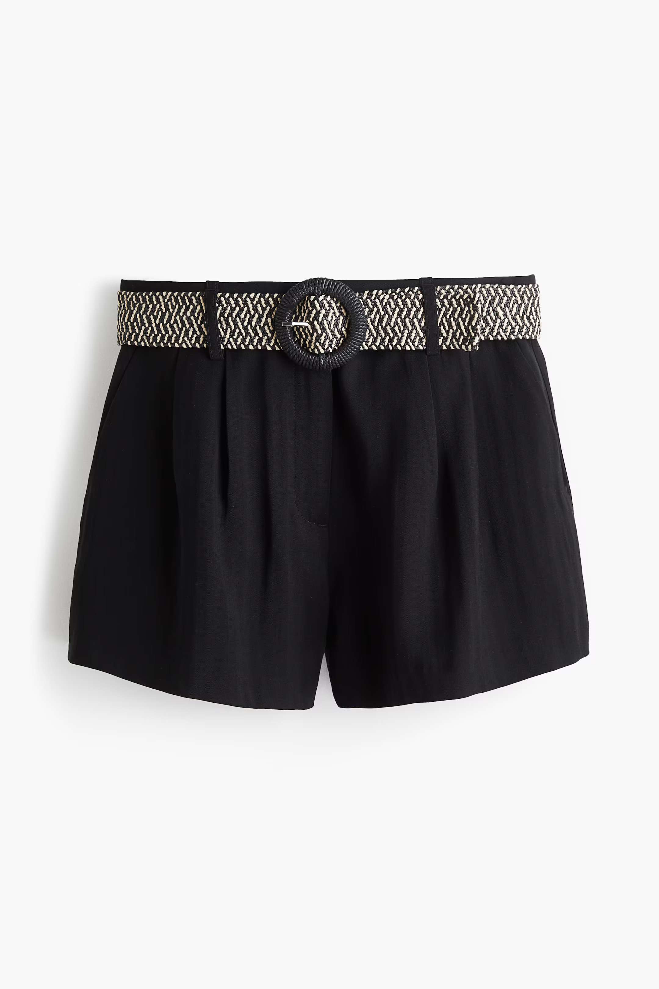 Belted Twill Shorts | H&M (US + CA)
