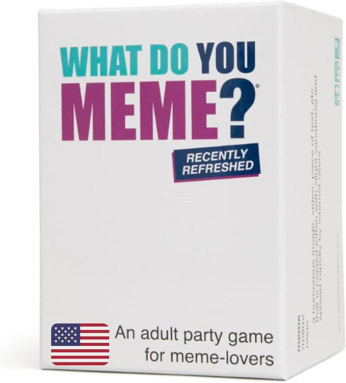 WHAT DO YOU MEME? Core Game (Original Version) – The Hilarious Adult Party Game for Meme Lovers | Amazon (US)