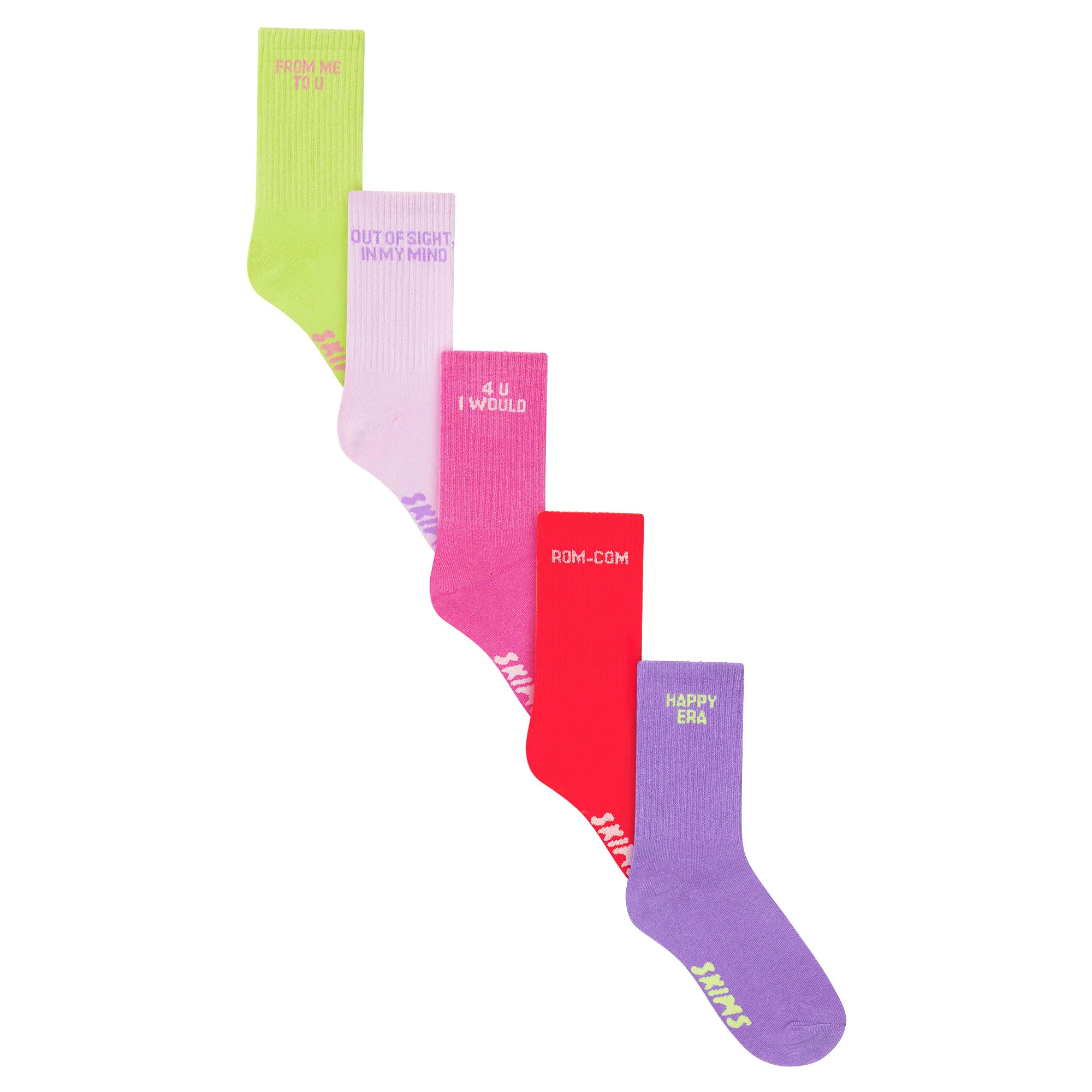 SPORT CREW SOCK 5-PACK | SKIMS (US)