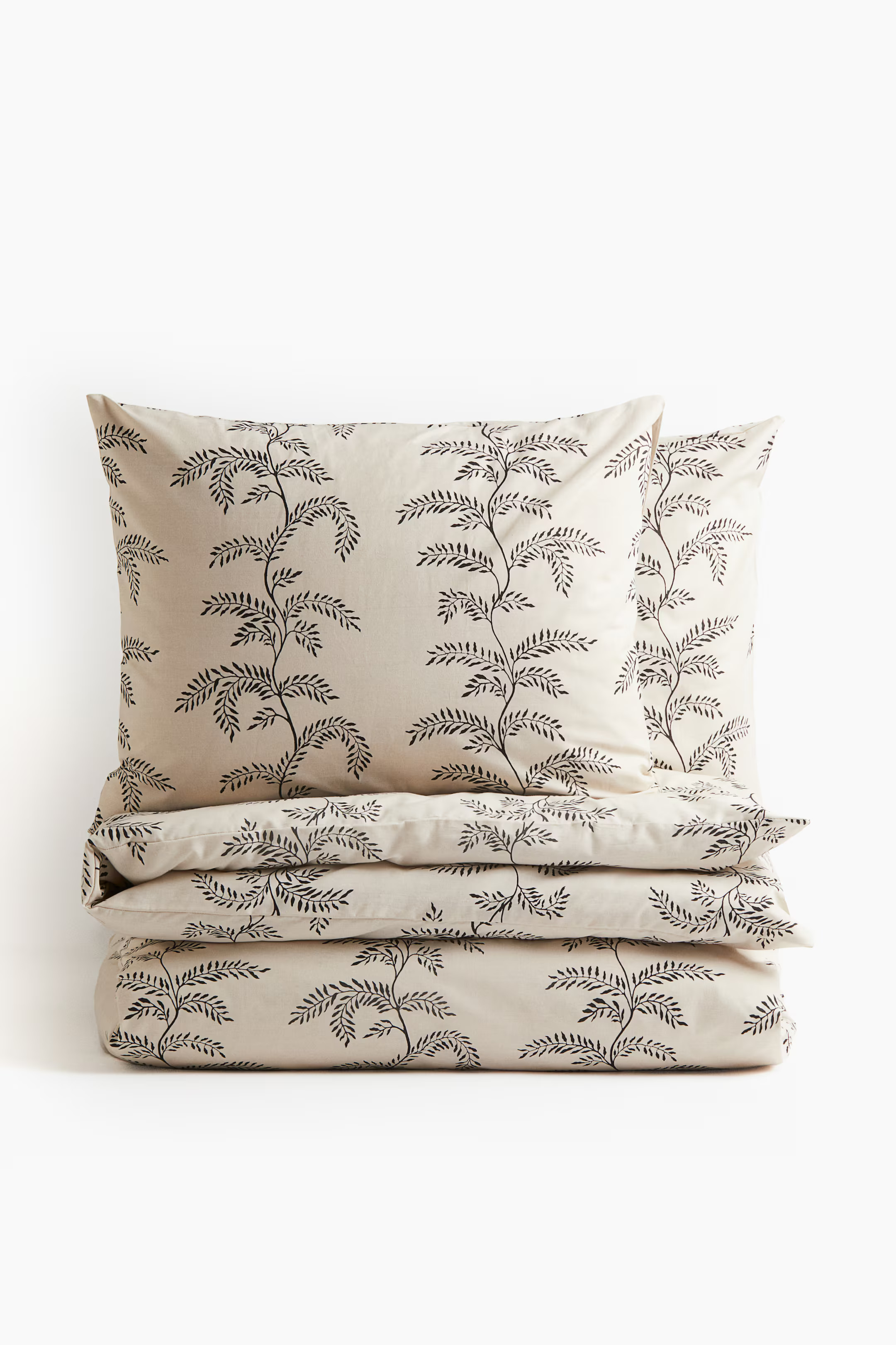 Patterned King/Queen Duvet Cover Set | H&M (US + CA)