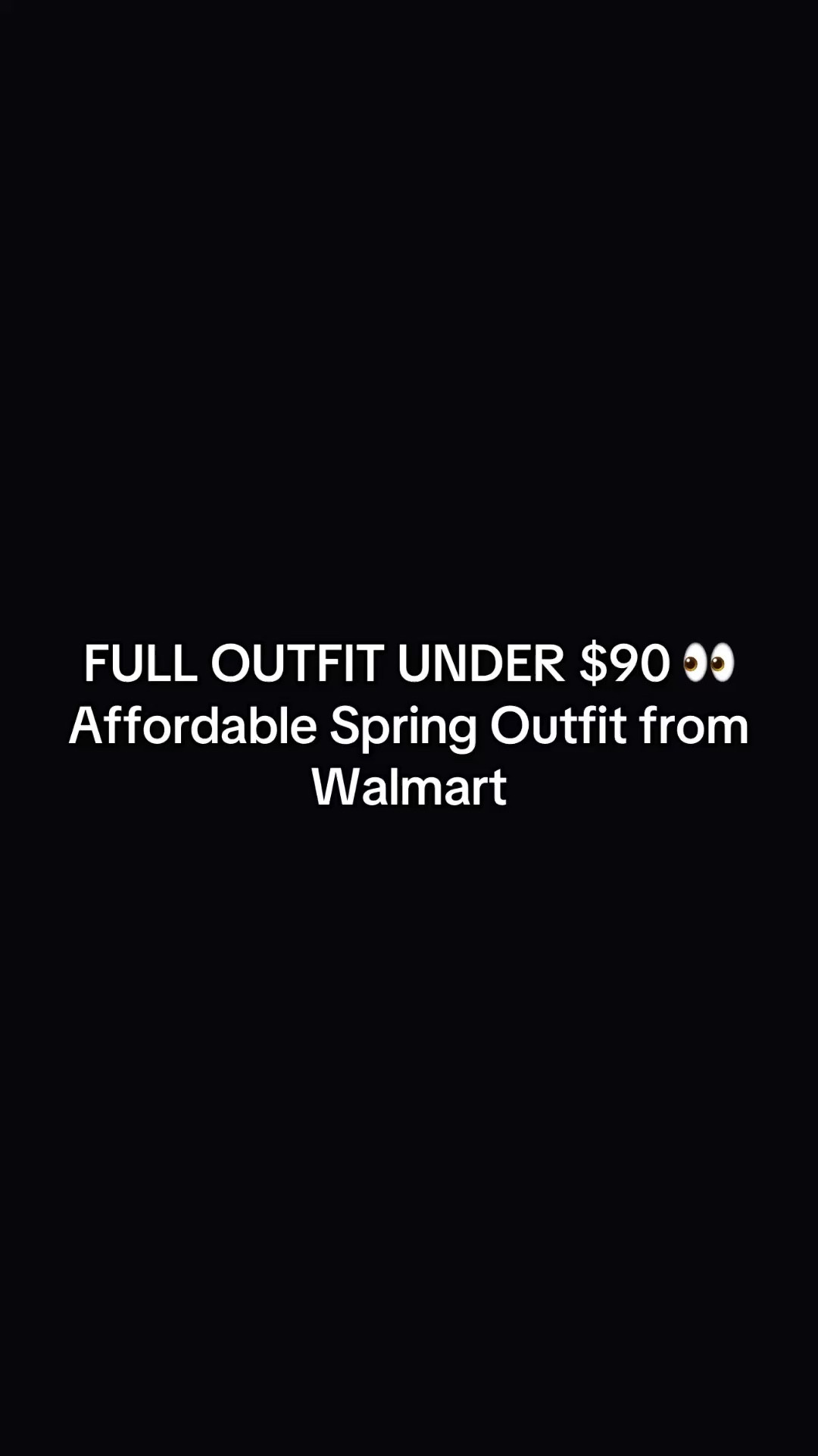 Full Walmart outfit under $90 — and it looks so elevated 🤍

If you’re searching for affordable spring outfits from Walmart that are flattering, easy to style, and budget-friendly, this is such a good find. The entire look is under $90, including the shoes, making it perfect for everyday mom style, casual date nights, or running errands while still looking put together.

I share affordable fashion finds, Walmart outfit ideas, and elevated basics that don’t look cheap. You can shop the full look through the 🔗 in my bio on LTK.

Save this for outfit inspiration and follow for more budget-friendly fashion that looks high-end.

#LTKmomlife #LTKSeasonal #LTKSaleAlert