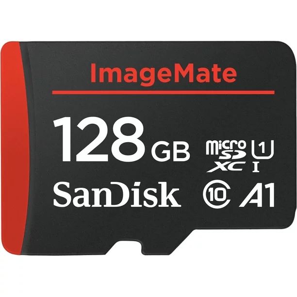 SanDisk 128GB ImageMate microSDXC UHS-1 Memory Card with Adapter - 120MB/s, C10, U1, Full HD, A1 ... | Walmart (US)