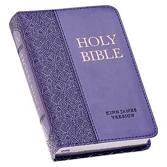 KJV Holy Bible, Mini Pocket Size, Faux Leather Red Letter Edition - Ribbon Marker, King James Ver... | Amazon (US)
