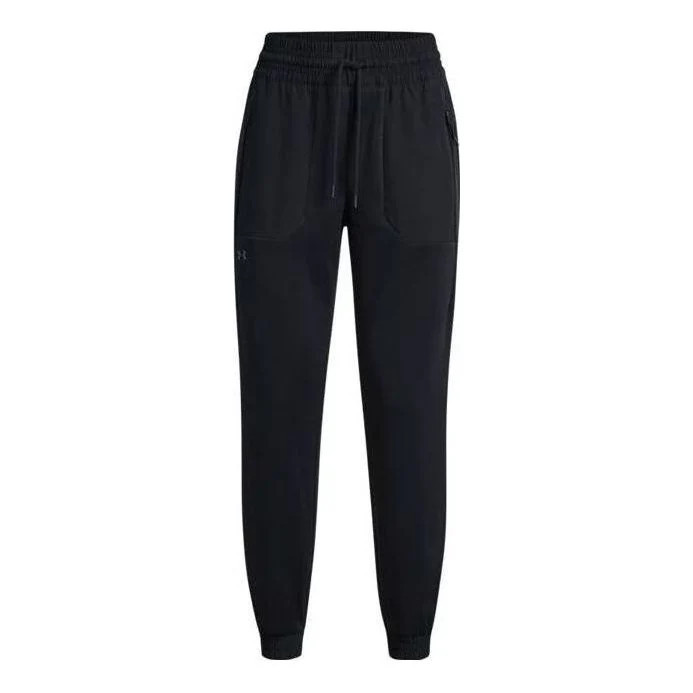 (WMNS) Under Armour Splendid Sweatpants 'Black' 1382286-001 | KICKS CREW