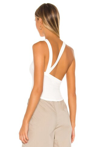 The Line by K Ximeno Tank in Heather Grey from Revolve.com | Revolve Clothing (Global)