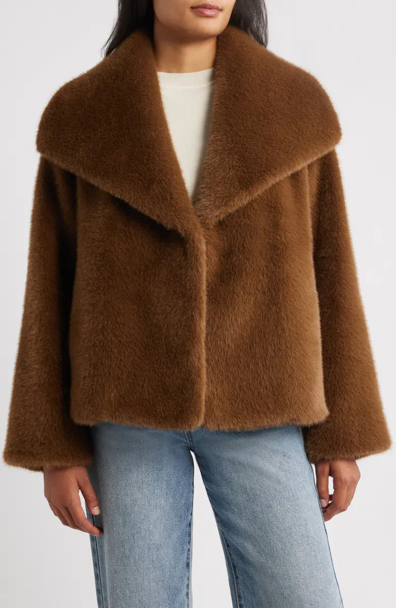 Sam Edelman Faux Fur Jacket | Nordstrom | Nordstrom