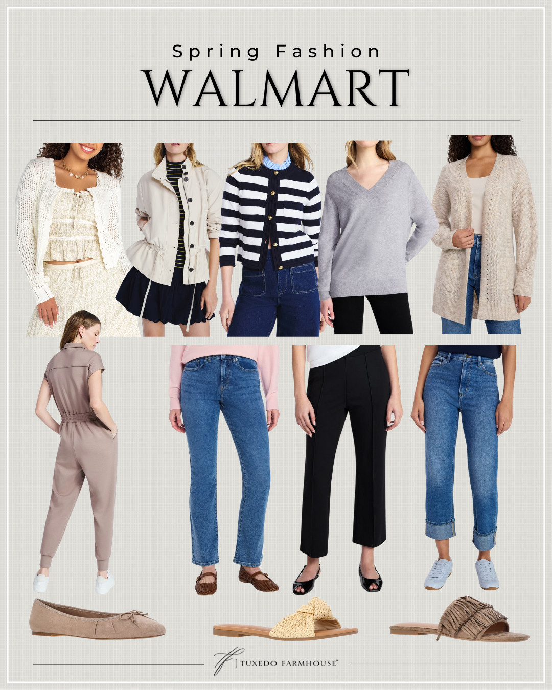 Walmart - Spring Fashion

Cozy, casual and effortlessly stylish fashion finds!  

Seasonal, clothing, jeans, trousers, blouses, dresses, sweaters, cardigans, shoes, flats, jumpsuits 

 #LTKSeasonal